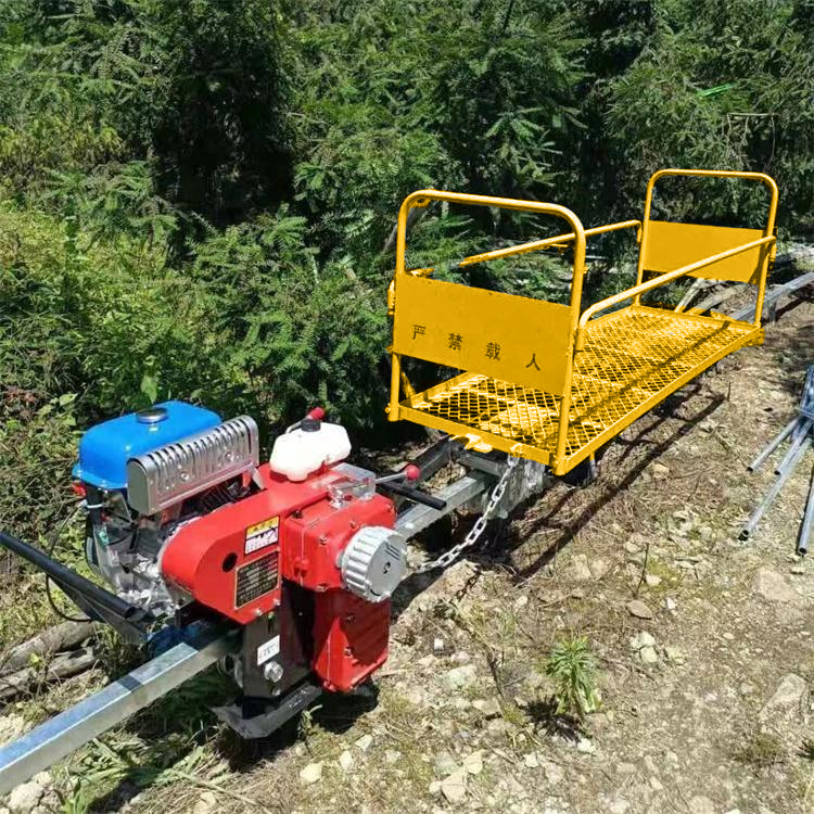 山地果园轨道运输机